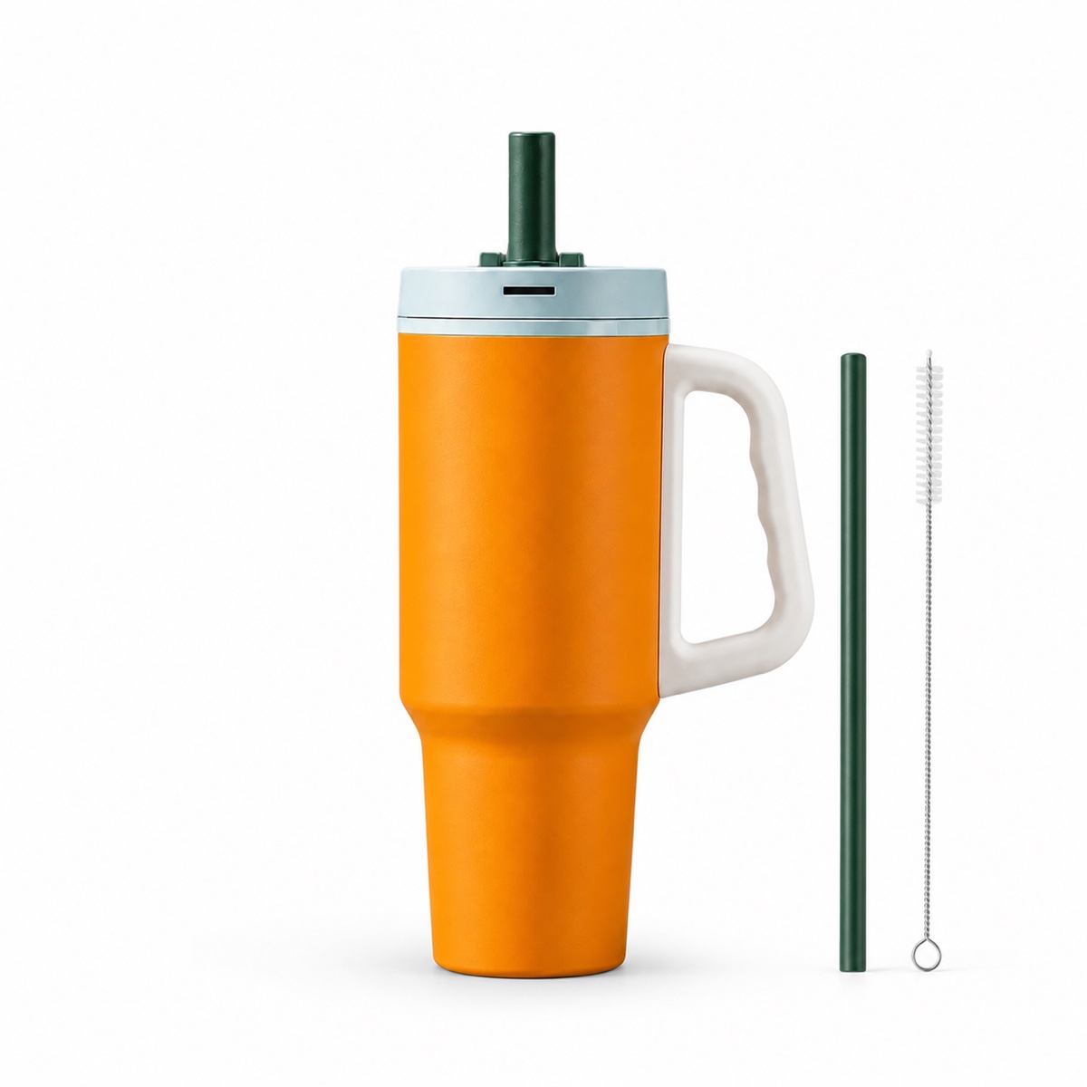 1100 ml 316 Stainless Steel & Ceramic-Lined Insulated Straw Tumbler
