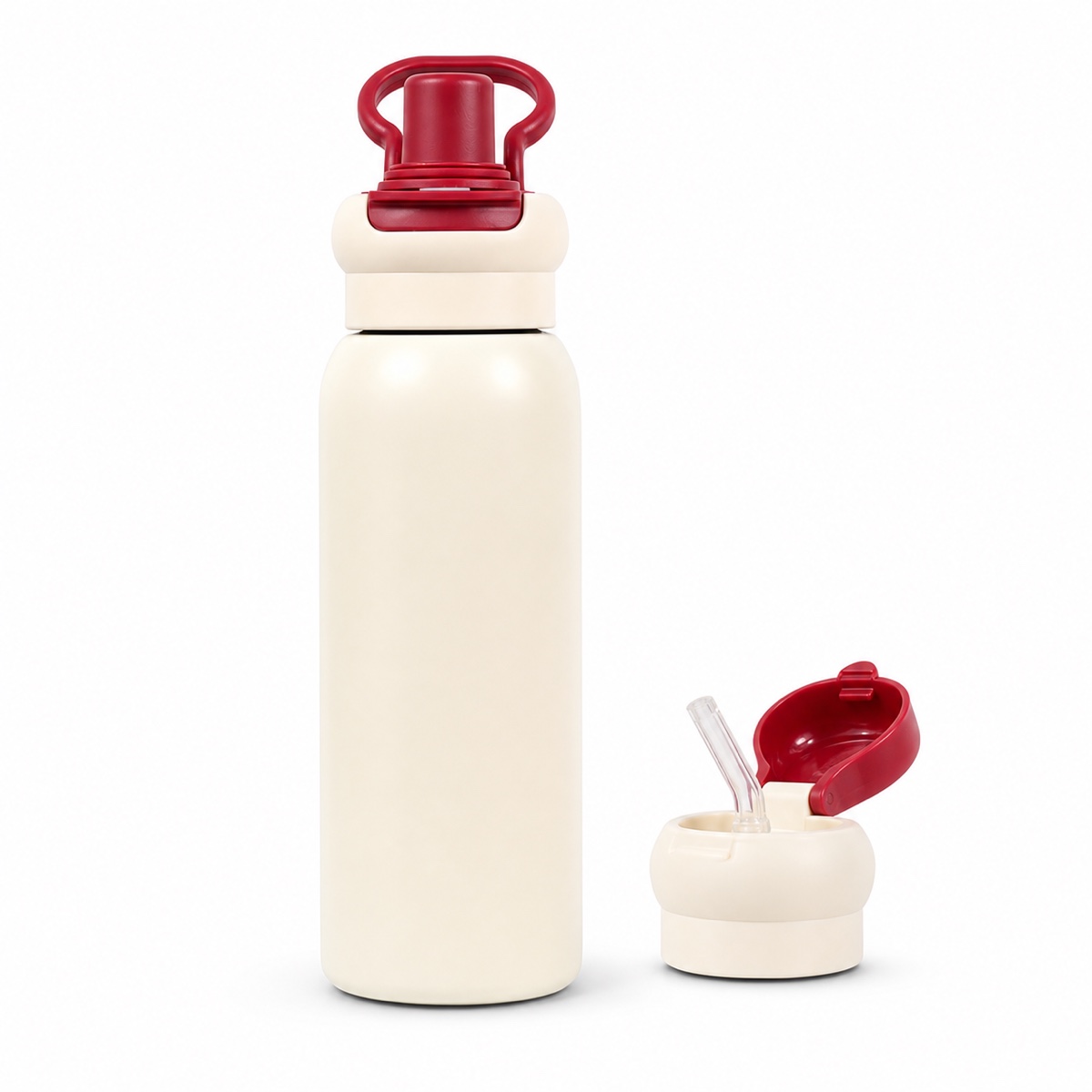 Cartoon Kids' 316 Stainless Steel Insulated Straw Bottle