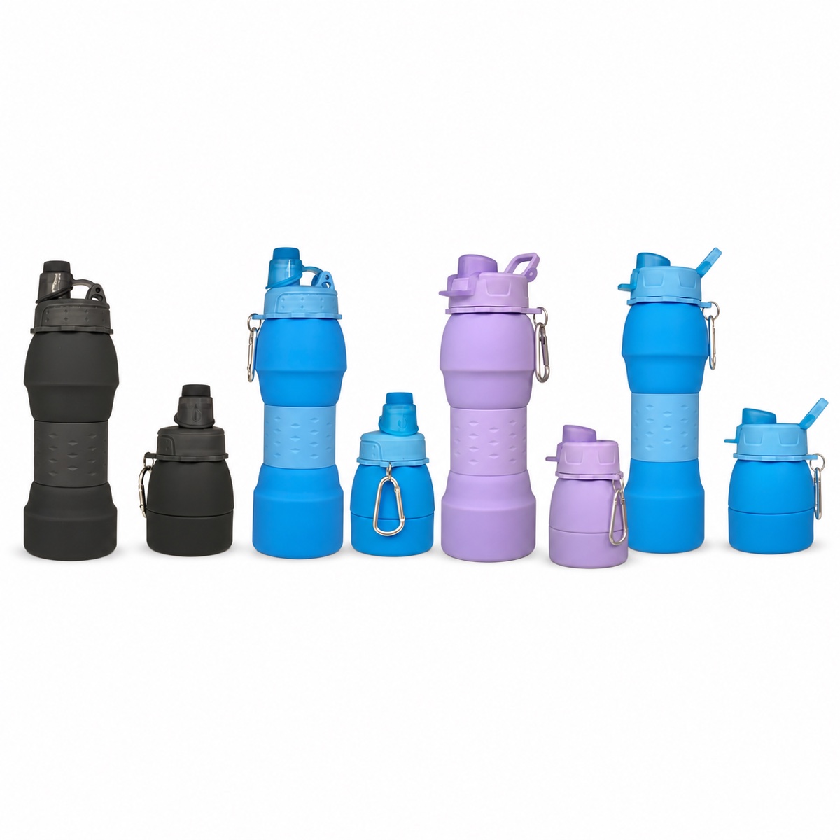 Collapsible Silicone Travel Water Bottle