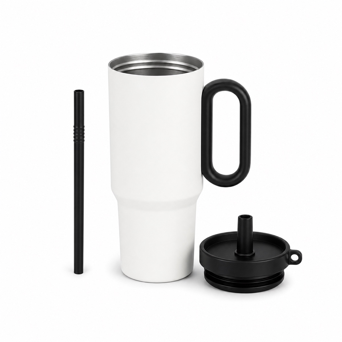 Custom Logo 25 oz Insulated Tumbler with Handle