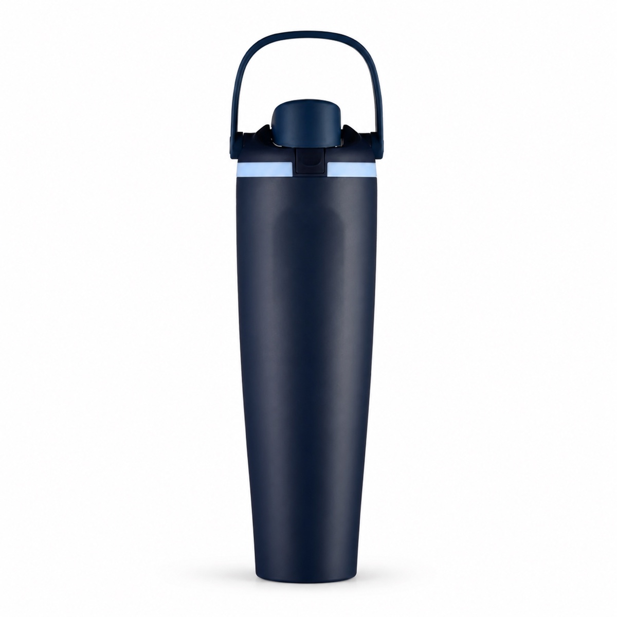 Custom 30oz Stainless Steel Dual-Drink Sports Tumbler with Handle