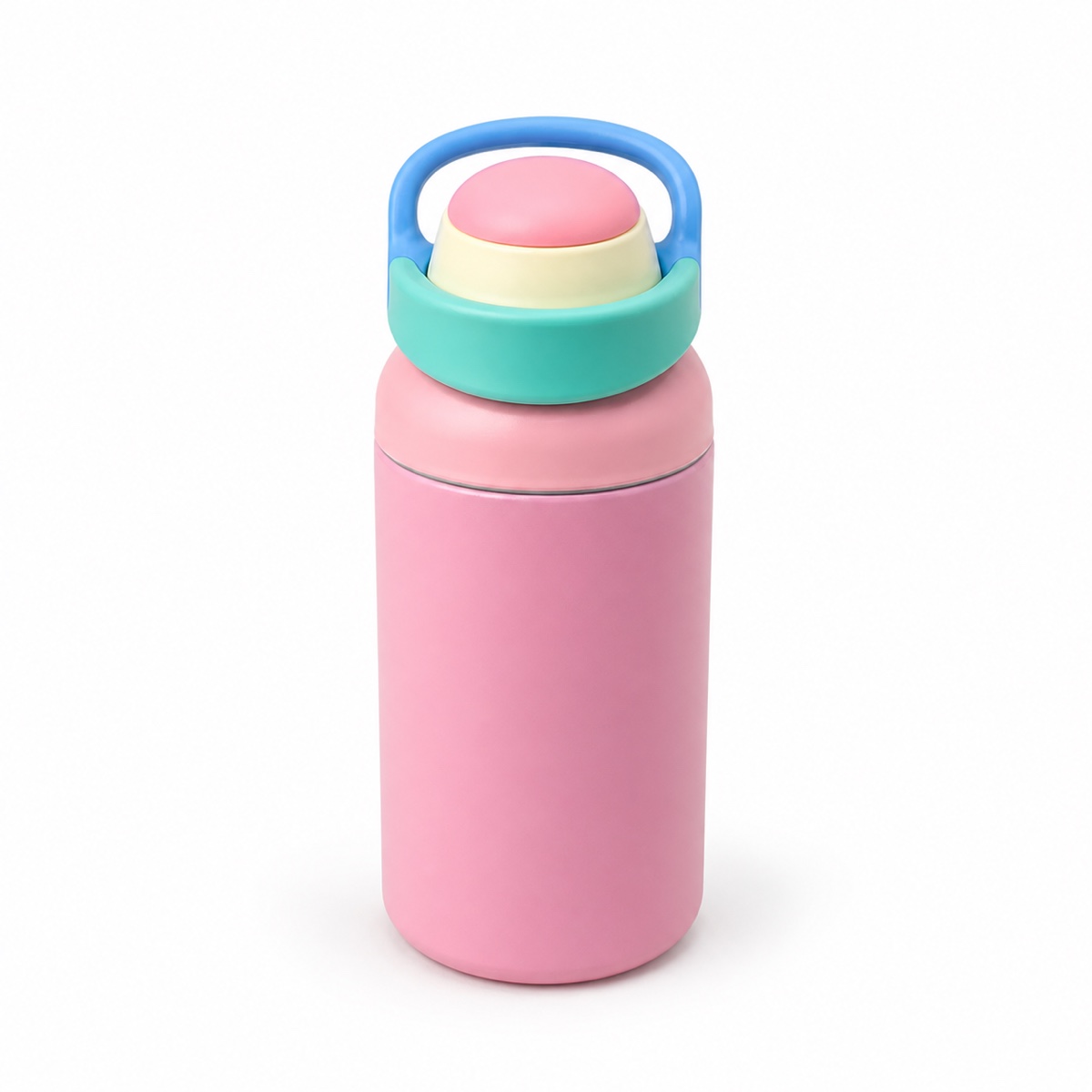 Custom 550ml Dopamine 316 Stainless Steel Straw Bottle