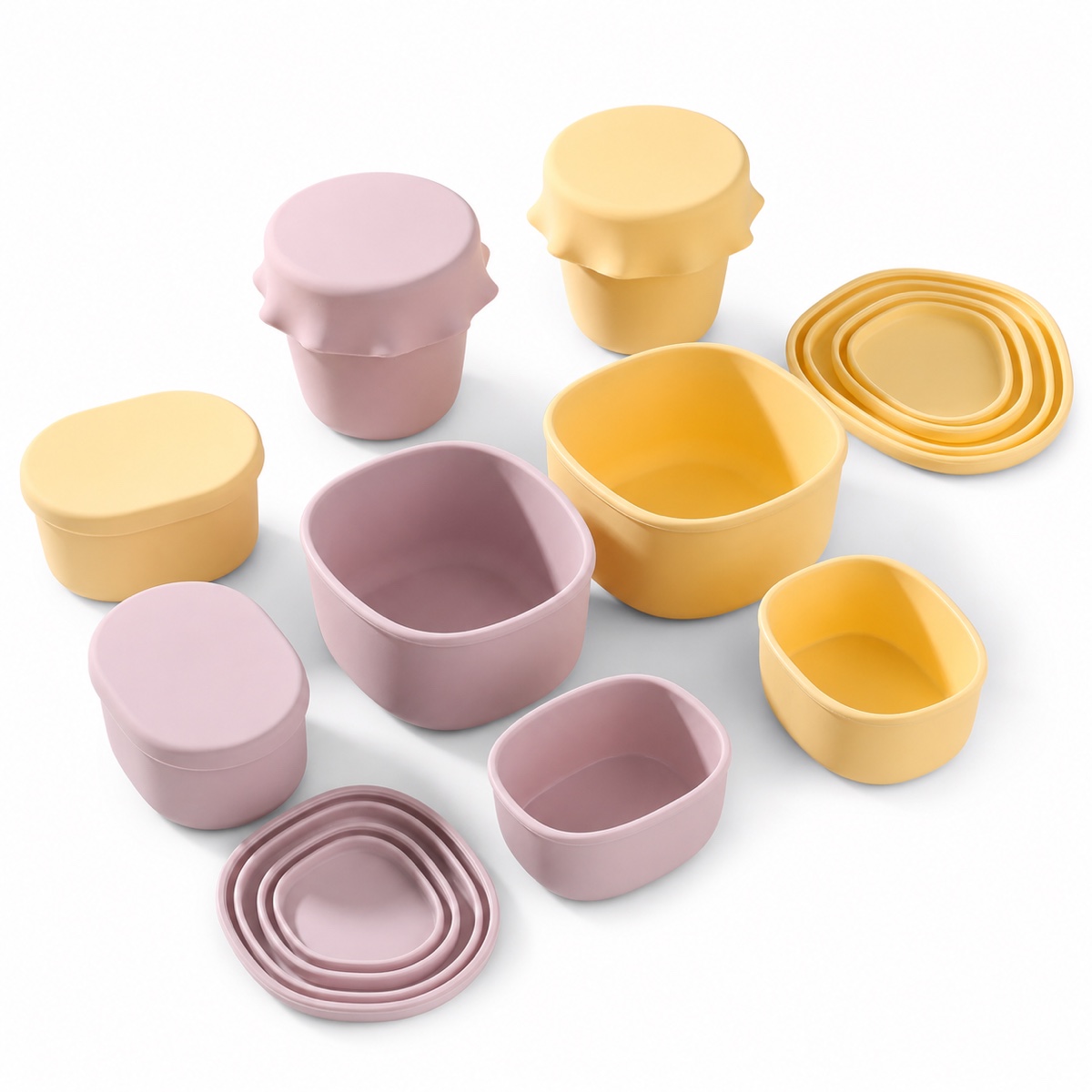Food-Grade Silicone Leakproof Lunch Box